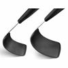 Picture of Unicook 2 Pack Flexible Silicone Spatula, Turner, 600F Heat Resistant, Ideal for Flipping Eggs, Burgers, Crepes and More, Black