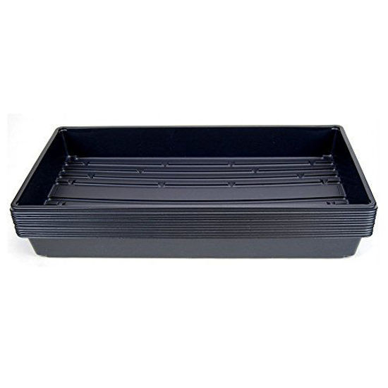 Picture of Hydro Crunch D940001700-10PK 10" x 20" Propagation Flat Grow Trays, 10-Pack