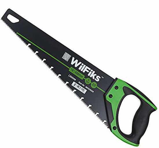 GetUSCart- WilFiks 16? Pro Hand Saw, Perfect for Sawing, Trimming,  Gardening, Pruning & Cutting Wood, Drywall, Plastic Pipes & More, Razor  Sharp Blade, Comfortable Ergonomic Non-Slip Handle