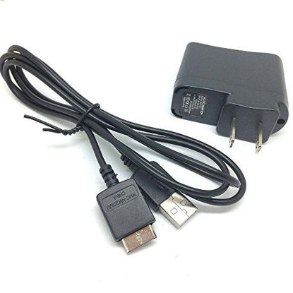 Picture of GuangMaoBo 2IN1 USB sync Data Charger Cable for Sony Walkman MP3 Player NWZ-S636F S638F S639F S515 S516 E435F E438F E436F NWZ-S718FBNC S710F S703F S705F S706F