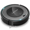 Picture of SereneLife PUCRC96B Automatic Programmable Vacuum Cleaner-Robotic Auto Home Clean Carpet Hardwood Floor w/Self Activation and Charge Dock-HEPA Pet Hair & Allergies Friendly, Black