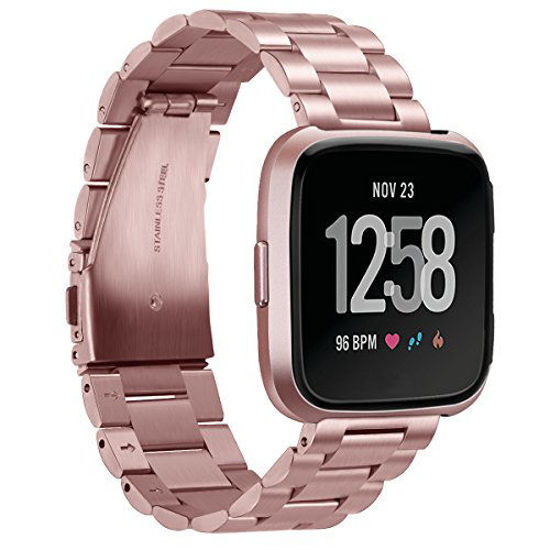 Fitbit rose hot sale gold versa