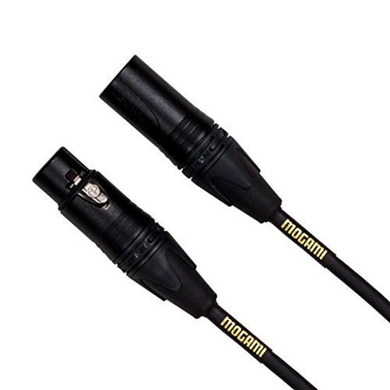 Picture of Mogami Gold STUDIO-15 XLR Microphone Cable, XLR-Female to XLR-Male, 3-Pin, Gold Contacts, Straight Connectors, 15 Foot