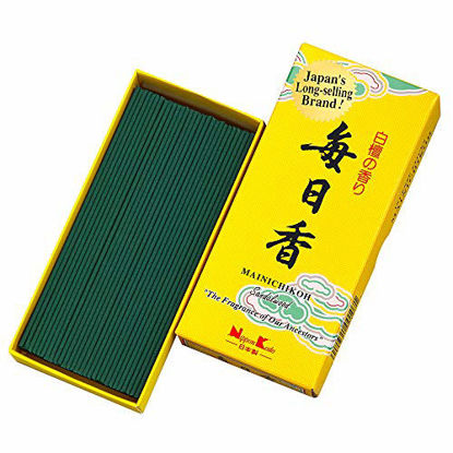 Picture of Mainichi-Koh Sandalwood Incense 170 Sticks by NIPPON KODO, Japanese Quality Incense, Since 1575