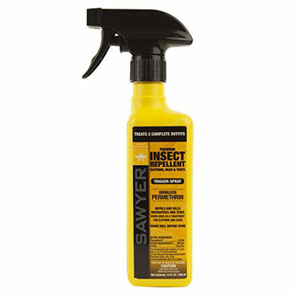 Picture of Sawyer Products SP649 Premium Permethrin Clothing Insect Repellent Trigger Spray, 12-Ounce