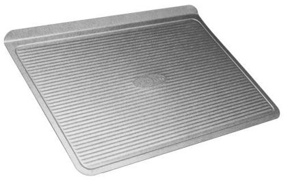 Picture of USA Pan Bakeware Cookie Sheet, Large, Warp Resistant Nonstick Baking Pan, Made in the USA from Aluminized Steel,Silver