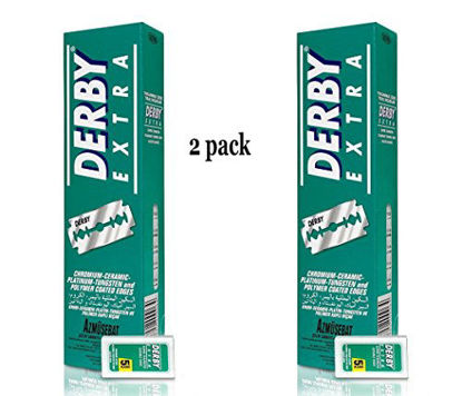 Picture of 200 Derby Extra Double Edge Razor Blades