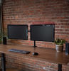 Picture of VIVO Dual LCD Monitor Desk Mount Stand Heavy Duty Fully Adjustable fits 2 /Two Screens up to 27" (STAND-V002)