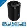 Picture of Sabrent USB 3.0 4 Bay 2.5 Hard Drive/SSD Docking Station with Fan (DS-4SSD)