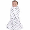 Picture of HALO Sleepsack 100% Cotton Swaddle, Navy Hedgehog, Small