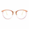 Picture of TIJN Blue Light Block Glasses Round Optical Eyewear Non-prescription Eyeglasses Frame for Women Men