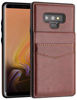 Picture of LakiBeibi Galaxy Note 9 Case, Premium Leather Anti-Scratch Galaxy Note 9 Wallet Case with Credit Card Slots Folio Flip Shockproof Protective Cover for Samsung Galaxy Note 9 (2018) - Brown