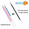 Picture of Gel Pens, Colored Gel Pen, Fine Point Gel Markers Pen for Kids Coloring Books, Drawing, Writing