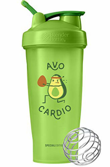 Blender Bottle Classic 28 oz. Gym Humor Shaker Mixer Cup with Loop Top