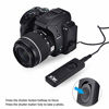 Picture of Kiwifotos RR-100 Remote Shutter Release Cord for Fuji Fujifilm X-T3 X-T4 X-T2 X-T1 X-T30 X-T20 X-T10 X-T100 X100V X100F X100T X-PRO3 X-PRO2 X-H1 GFX 100 GFX 50S GFX 50R X-E3 X-A5 X-A10 and More