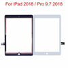 Picture of White Digitizer Repair Kit for iPad 9.7" 2018 iPad 6 6th Gen A1893 A1954 Touch Screen Digitizer Replacement (Without Home Button,Not Include LCD) +Pre-Installed Adhesive +Tools(White)