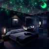 Picture of Realistic 3D Domed Glow in The Dark Stars, 572 Dots in 3 Sizes and A Moon for Ceiling Or Walls, Glow Brighter and Longer Than Typical Glow in The Dark Stickers, Perfect for Kids Bedroom Living Room