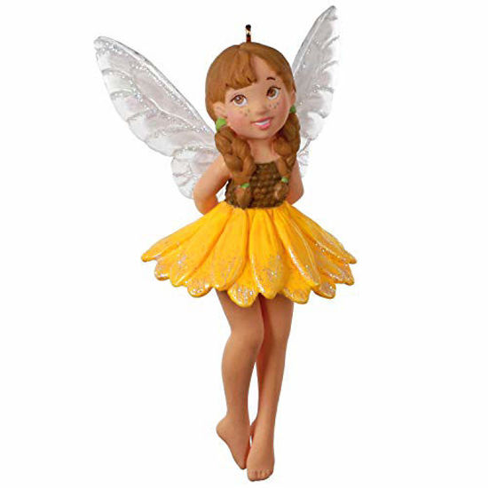 Picture of Hallmark Keepsake Christmas Ornament 2020, Fairy Messengers Sunflower Fairy