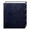 Picture of Pioneer Photo Albums Magnetic Self-Stick 3-Ring Photo Album 100 Pages (50 Sheets), Navy Blue