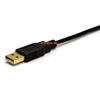 Picture of Cmple - USB 2.0 Cable A to Mini B 5 Pin Male High Speed USB Charger Data Cord Gold-Plated - 10 Feet Black