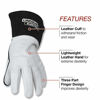 Picture of Lincoln Electric Grain Leather TIG Welding Gloves | High Dexterity | Large | K2981-L