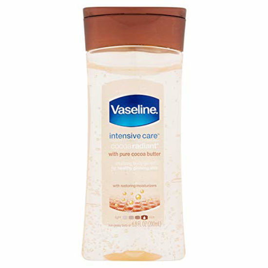 Vaseline Intensive Care Cocoa Radiant Body Gel Oil 6.8 Oz.