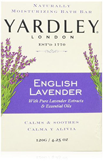 Picture of Yardley London English Lavender with Essential Oils Soap Bar, 4.25 oz Bar (Pack of 8)