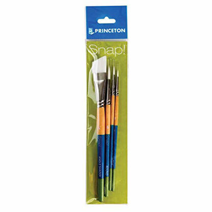 Picture of Princeton Snap Paintbrush Set, White