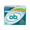 Picture of o.b. Original Non-Applicator Tampons, Regular, Super, & Super Plus Absorbancies, Multi Pack of 40 Tampons