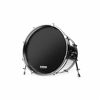 Picture of Evans EQ3 Resonant Black Bass Drum Head, No Port, 18 Inch