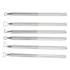 Picture of RDEXP 12-13cm Ribbon Trimming Clay Pottery Sculpting Tools One End Aluminum Set of 6