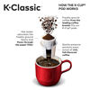 Picture of Keurig K-Classic Coffee Maker, Single Serve K-Cup Pod Coffee Brewer, 6 to 10 Oz. Brew Sizes, Black