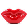 Picture of Women Acrylic Lips-shaped Evening Bags Purses Clutch Vintage Banquet Handbag (Red)