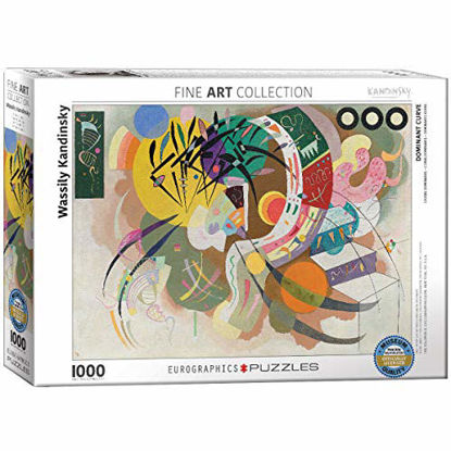 Picture of EuroGraphics Dominant Curve by Wassily Kandinsky (1000 Piece) Puzzle (6000-0839)