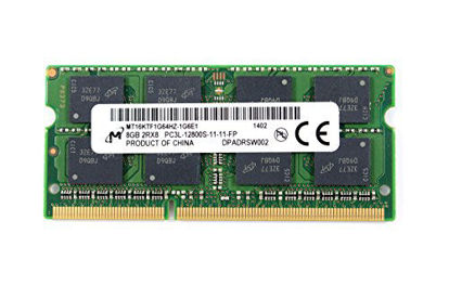 Picture of Micron 8GB PC3-12800 DDR3-1600 1600MHz Laptop Memory RAM MT16KTF1G64HZ-1G6E1