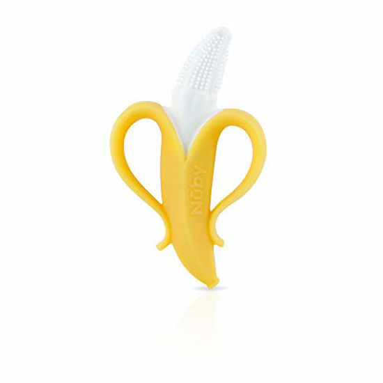 Nuby nananubs banana massaging sales toothbrush