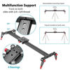 Picture of Neewer Aluminum Alloy Camera Track Slider Video Stabilizer Rail with 4 Bearings for DSLR Camera DV Video Camcorder Film Photography, Loads up to 17.5 pounds/8 kilograms (80cm)