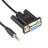 Picture of Relper-Lineso DB9Pin Female to DC3.5mm Serial Cable-6 Feet Black