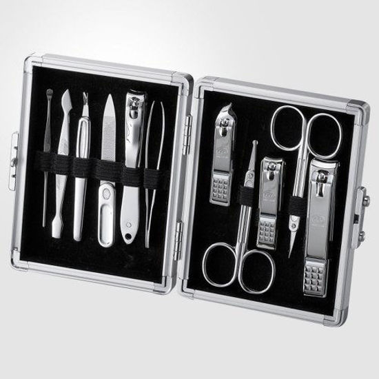 Picture of Three Seven (777) Travel Manicure Grooming Kit Nail Clipper Set (11 PCs), MADE IN KOREA, SINCE 1975.