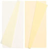 Picture of Lia Griffith Double Sided Crepe Paper Folds Roll, 6.7-Square Feet, White & Vanilla, Vanilla & Chiffon