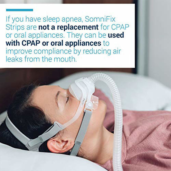 Getuscart Sleep Strips By Somnifix Advanced Gentle Mouth Tape For Better Nose Breathing