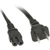 Picture of {UL Listed} 2- Slot Printer Power Cord Cable, 2 Prong Compatible with Canon PIXMA, HP, Lexmark, Epson, Brother, Dell Printer and Many Other Printers, 3-Feet.