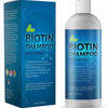 Picture of Natural Biotin Shampoo for Thin Hair - Sulfate Free Shampoo for Fine Hair Care with Biotin Hair Vitamins for Thinning Hair Care - Zinc Pyrithione Shampoo Biotin Coconut Oil Dry Scalp Treatment