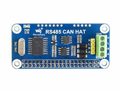 Picture of Waveshare RS485 CAN HAT Designed for Raspberry Pi Allowing Stable Long-Distance RS485/CAN Communication