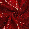 Picture of Ben Textiles Glitz Sequin & Mesh Red Fabric By The Yard