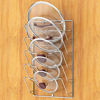 Picture of Wall Door Mounted Pot Lid Rack, Chrome Finish