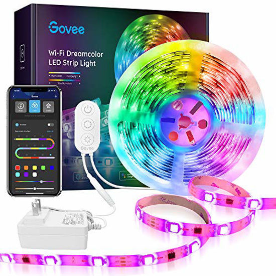 Govee RGBIC LED Strip Lights, 16.4ft Smart LED Lights for Bedroom