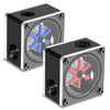 Picture of Eboxer G1/4 Thread 6 Impeller Flow Meter 3 Ways Flow Meter Indicator for PC Water Cooling System