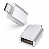 Picture of Syntech USB C to USB Adapter (2 Pack), Thunderbolt 3 to USB 3.0 Adapter Compatible with MacBook Pro 2019 and Before, MacBook Air 2019/2018, Dell XPS and More Type C Devices, Silver