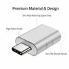 Picture of Syntech USB C to USB Adapter (2 Pack), Thunderbolt 3 to USB 3.0 Adapter Compatible with MacBook Pro 2019 and Before, MacBook Air 2019/2018, Dell XPS and More Type C Devices, Silver